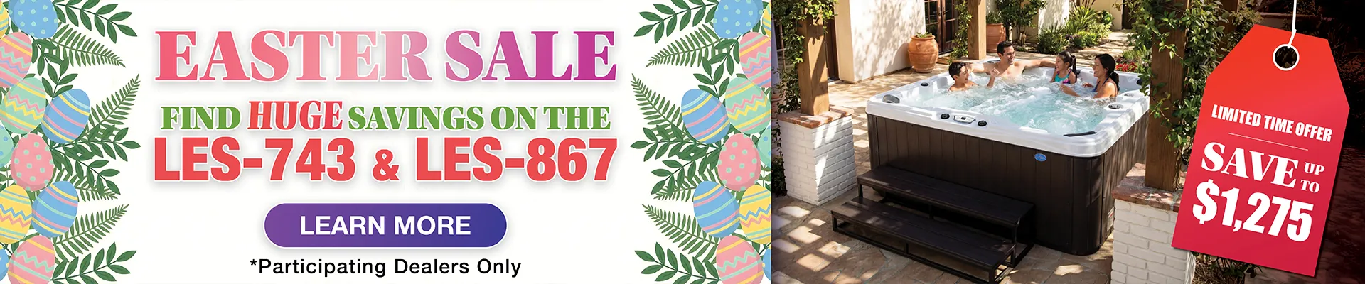 Calspas hot tub being used in a family setting - Charlotte Hall