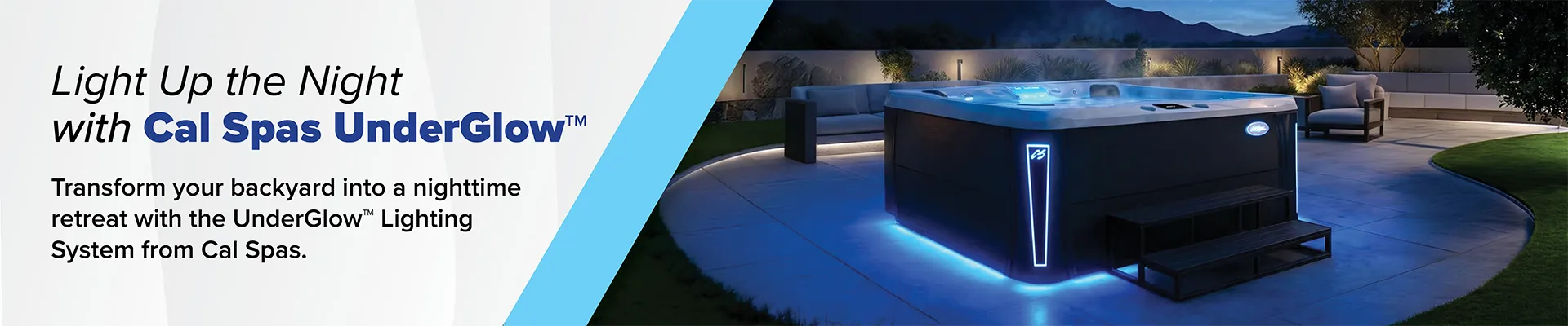 Calspas hot tub being used in a family setting - Charlotte Hall